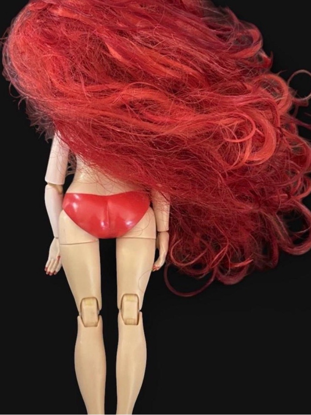 Rainbow High Fantastic Fashion Project Ruby Anderson Nude Articulated Doll Red - Picture 6 of 7